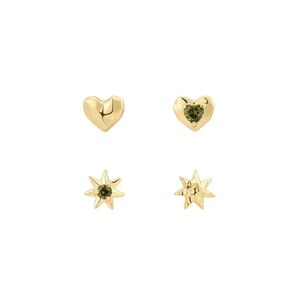 The Molten Heart Studs Set By Luv AJ